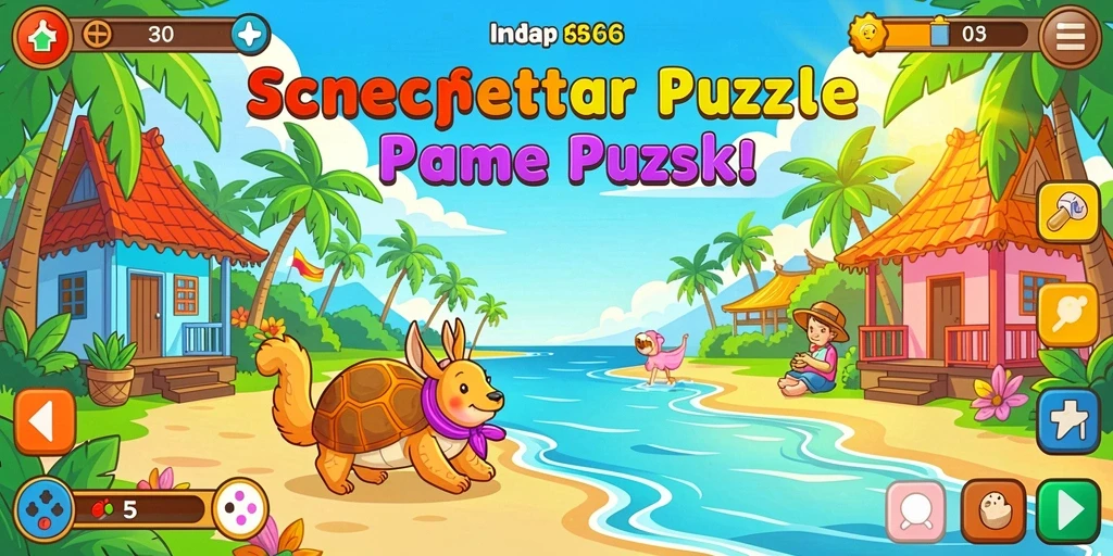 Screenshot menampilkan tampilan awal permainan slot yang menarik.