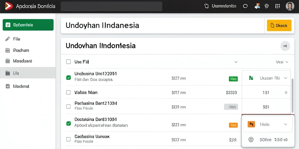 Tampilan antarmuka yang user-friendly dan menarik.
