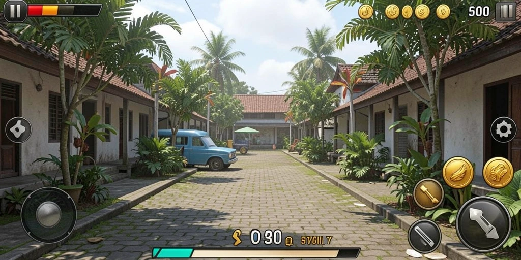Tampilan antarmuka yang modern dan menarik.