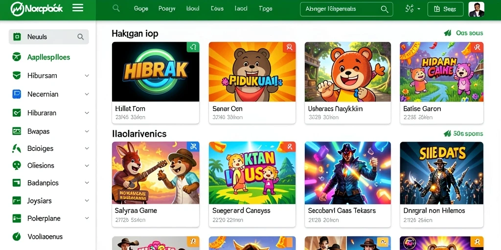 Screenshot menampilkan gameplay penuh aksi.