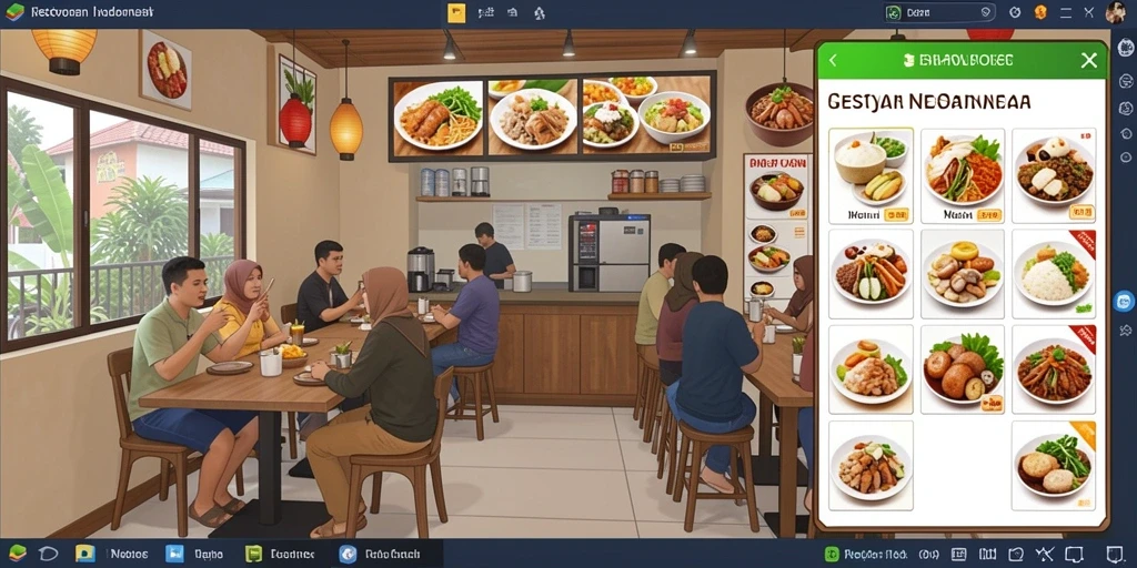 Tampilan antarmuka yang menarik dan user-friendly.