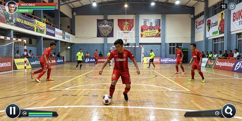 Tampilan antarmuka yang modern dan menarik.