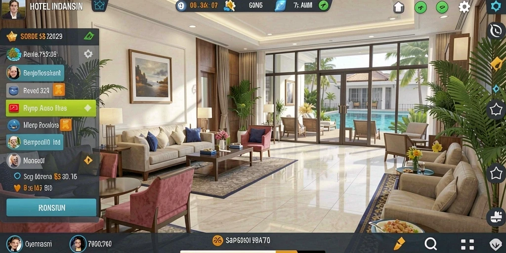 Tampilan antarmuka yang menarik dan user-friendly.