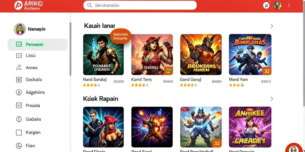 Tampilan antarmuka yang menarik dan mudah digunakan.