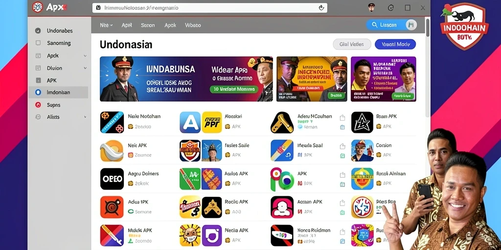 Menampilkan pilihan permainan slot yang beragam.