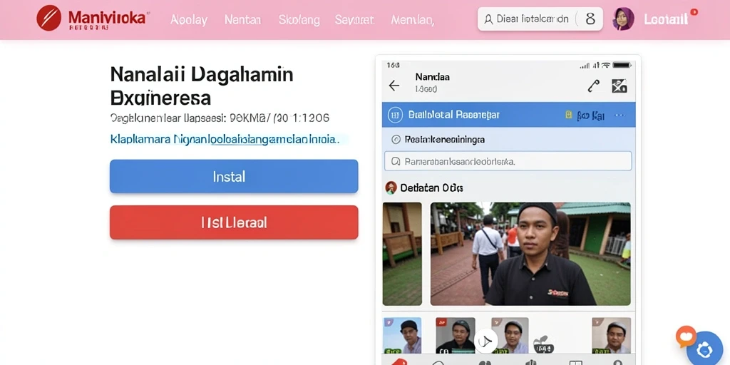 Tampilan antarmuka yang mudah digunakan.