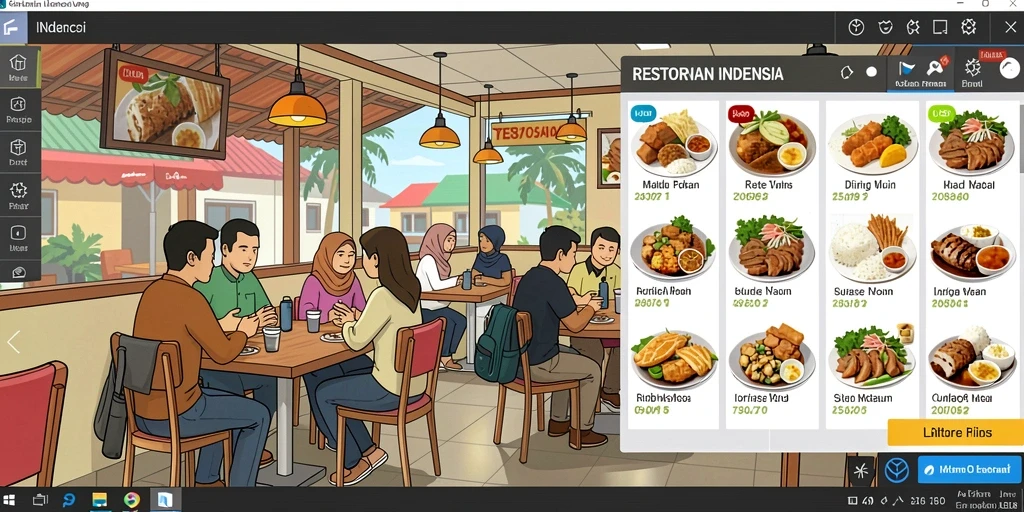 Tampilan utama NAGA11 yang menarik dan mudah dinavigasi.