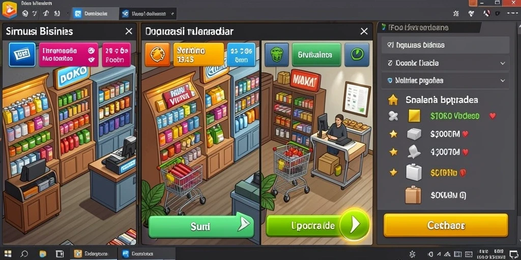 Screenshot menampilkan karakter utama dalam aksi seru.