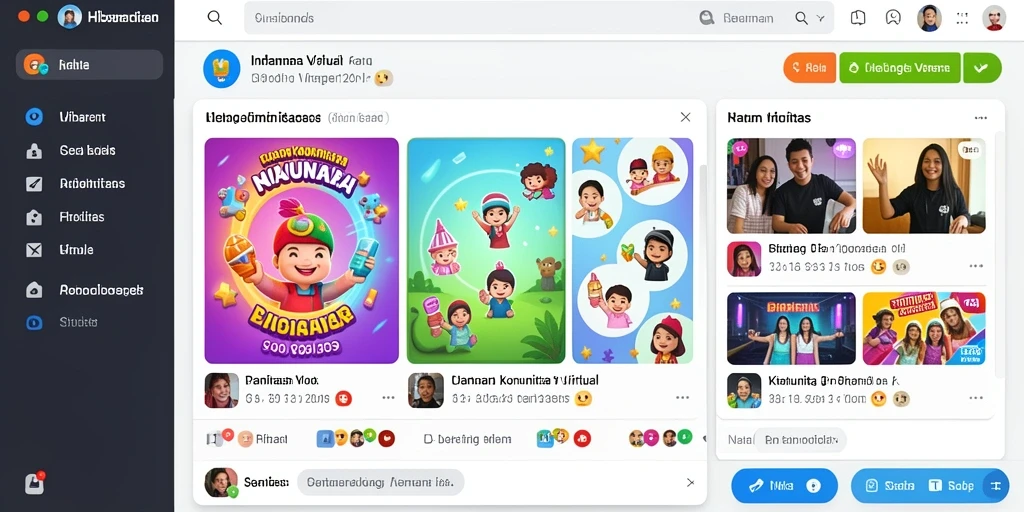 Tampilan antarmuka yang menarik dan mudah digunakan.
