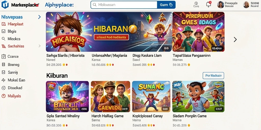 Tampilan antarmuka yang menarik dan modern.