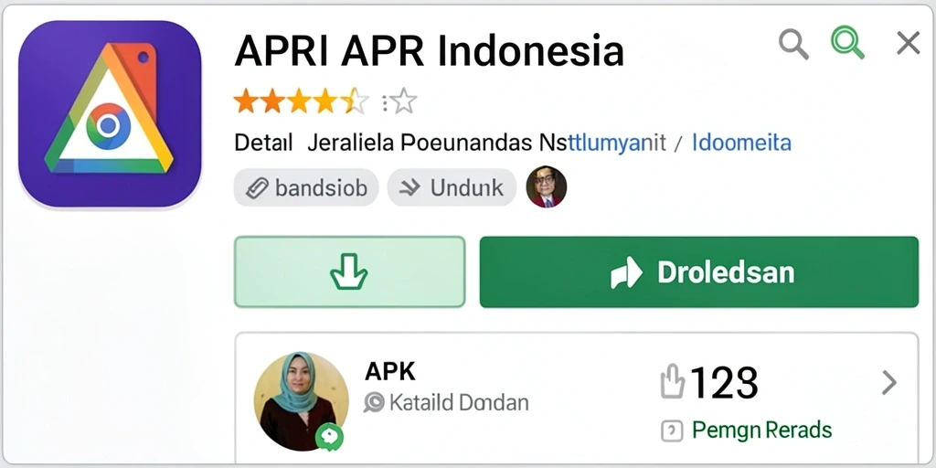 Tampilan antarmuka yang modern dan menarik.