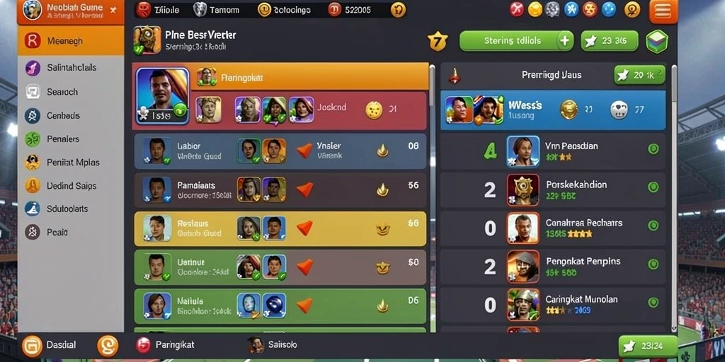 Tangkap layar menampilkan grafik permainan yang menawan.