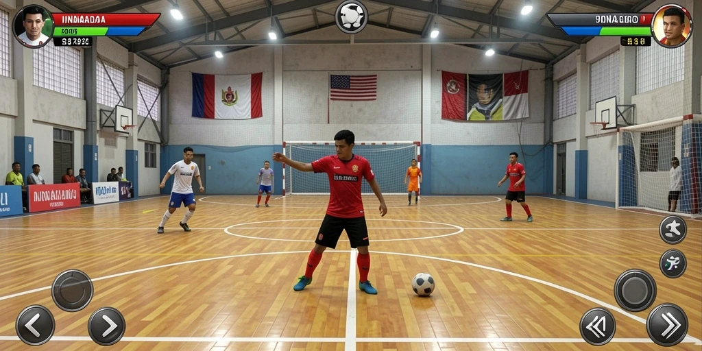 Tangkapan layar dari permainan yang seru dan menegangkan.