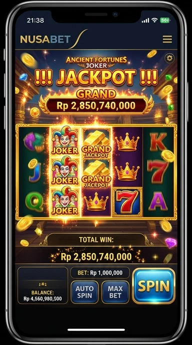 Galeri pratinjau visual nusabet build APK resmi terbaru